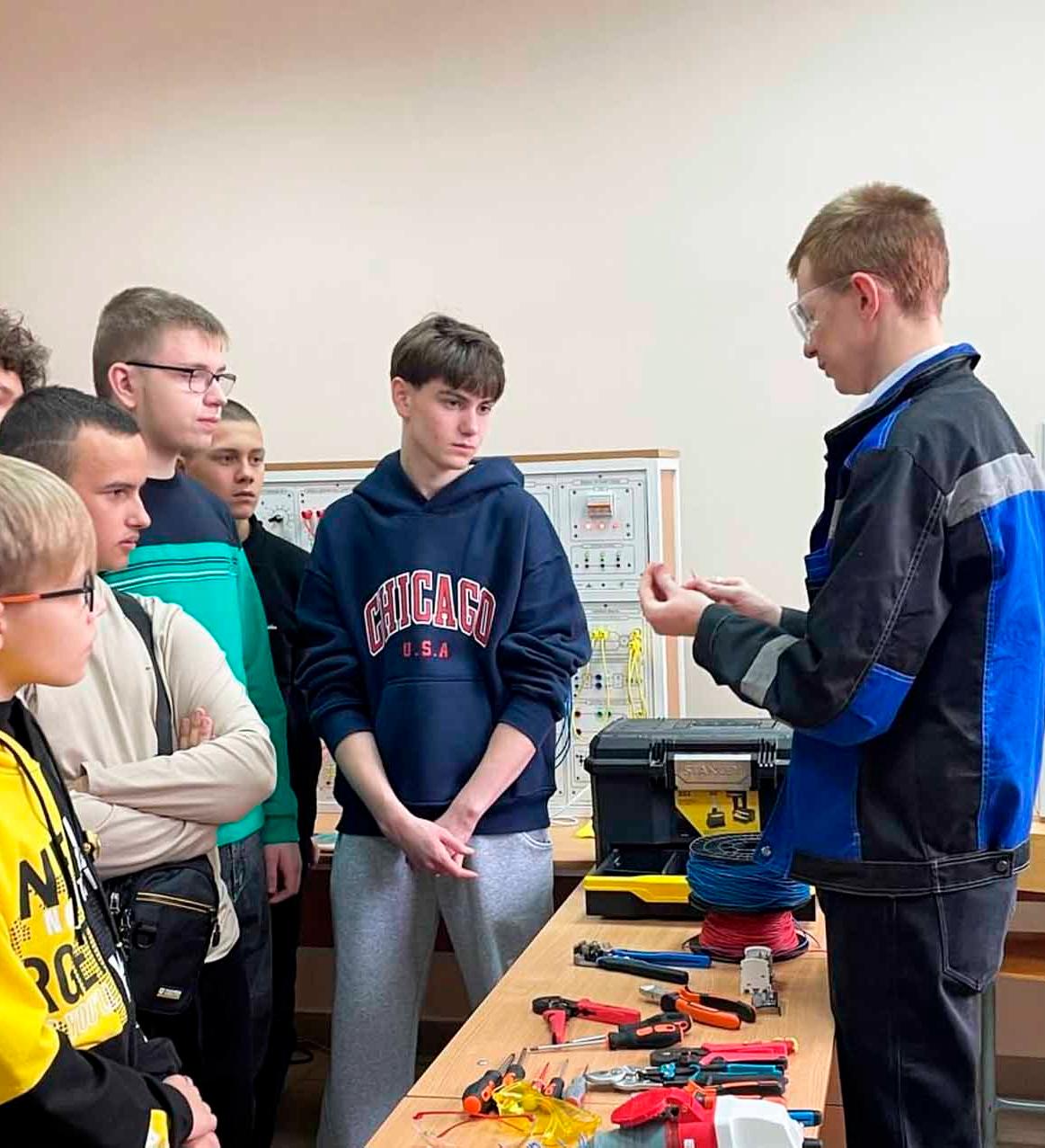 В колледже Тульской области прошел день открытых дверей «Профессионалитета»